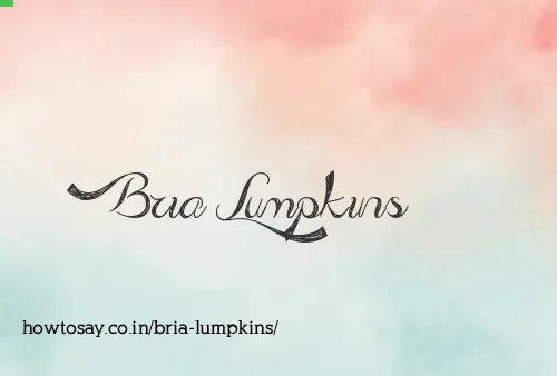 Bria Lumpkins