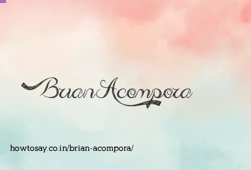 Brian Acompora