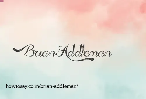 Brian Addleman