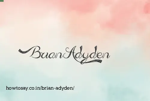 Brian Adyden