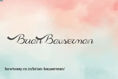 Brian Bauserman