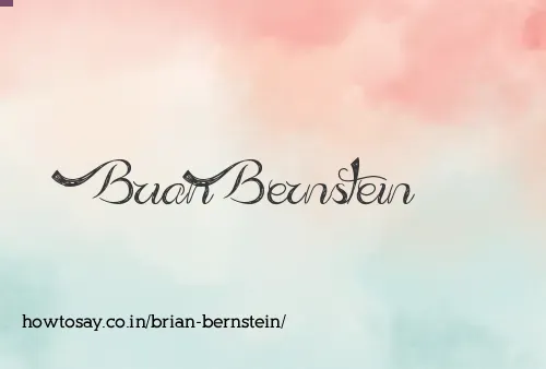Brian Bernstein