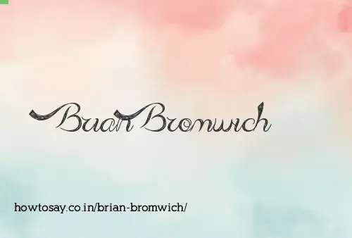 Brian Bromwich