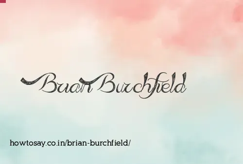Brian Burchfield