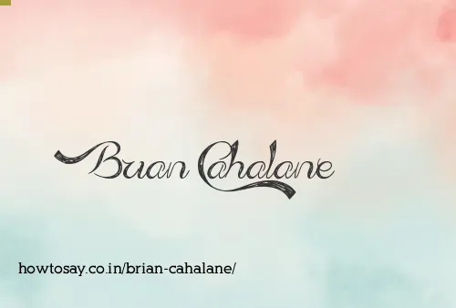 Brian Cahalane