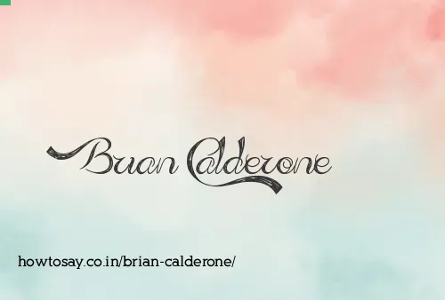 Brian Calderone