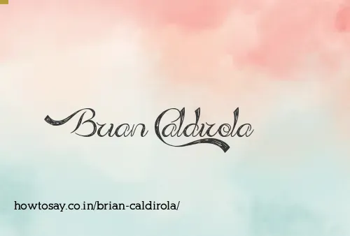 Brian Caldirola