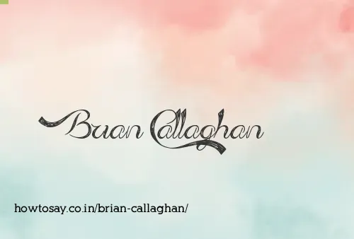 Brian Callaghan