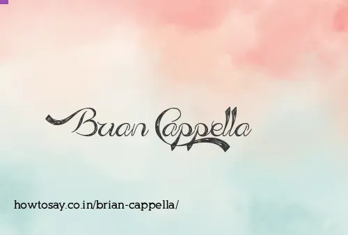 Brian Cappella