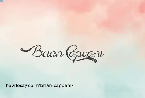 Brian Capuani