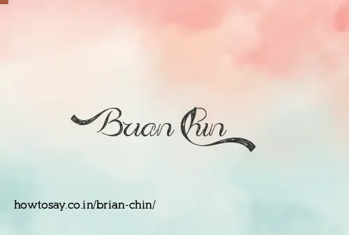 Brian Chin
