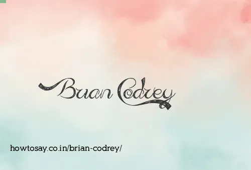 Brian Codrey