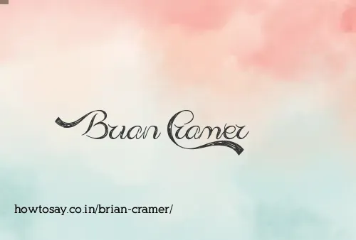 Brian Cramer