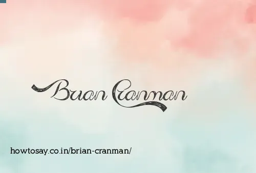 Brian Cranman