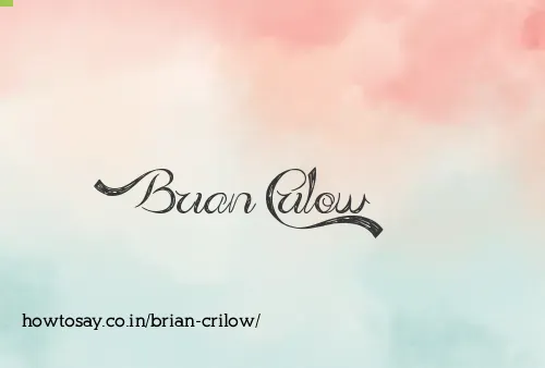 Brian Crilow