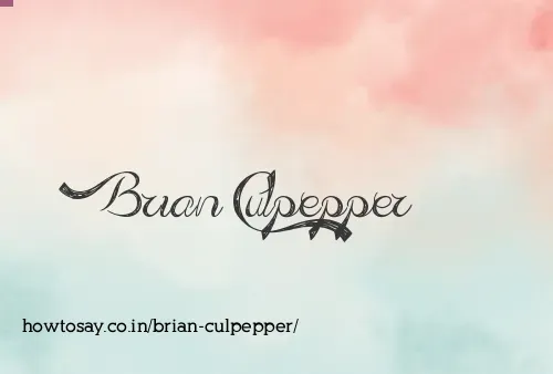 Brian Culpepper