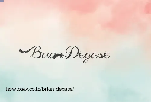 Brian Degase