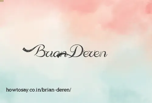 Brian Deren
