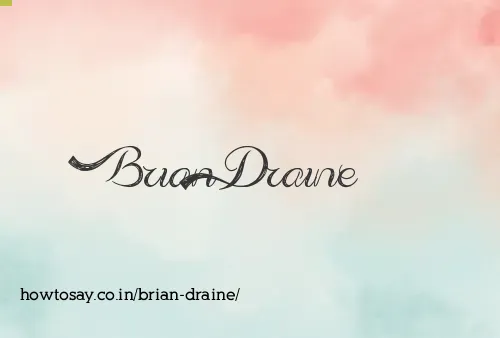 Brian Draine