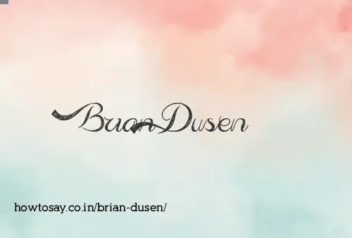 Brian Dusen