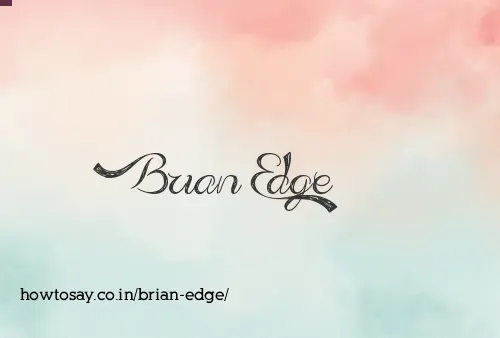 Brian Edge