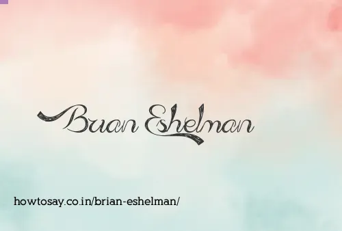 Brian Eshelman