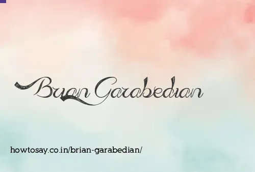 Brian Garabedian