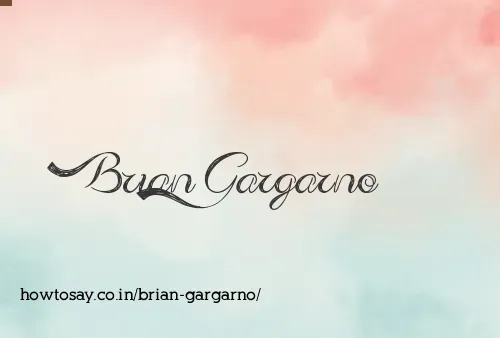 Brian Gargarno