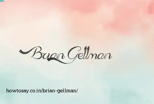 Brian Gellman