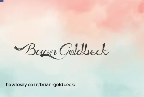 Brian Goldbeck