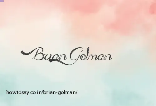 Brian Golman