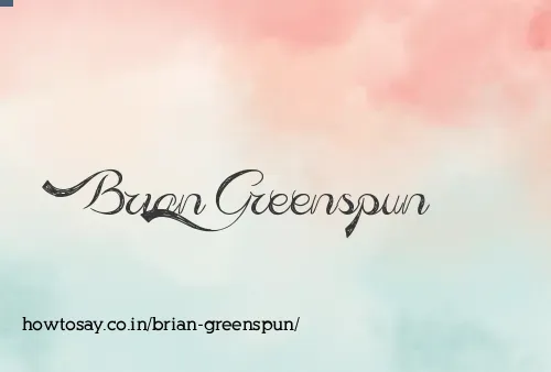 Brian Greenspun