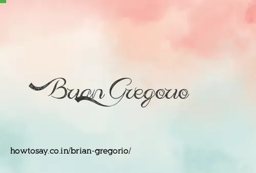Brian Gregorio