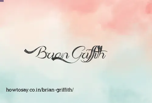 Brian Griffith