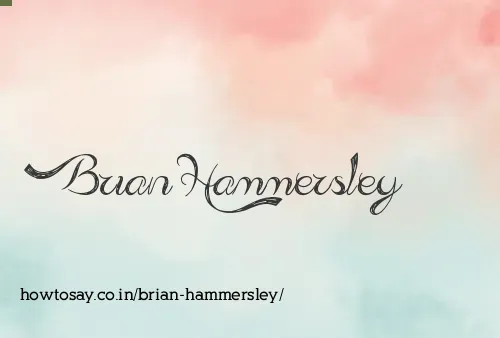 Brian Hammersley
