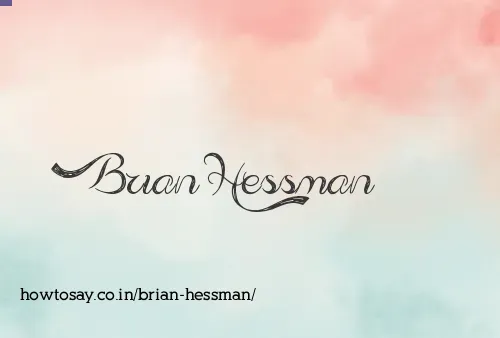 Brian Hessman