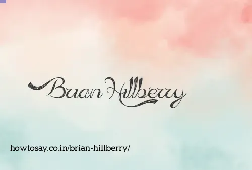 Brian Hillberry