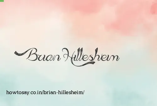 Brian Hillesheim