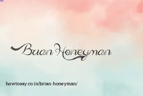 Brian Honeyman
