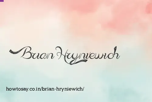 Brian Hryniewich
