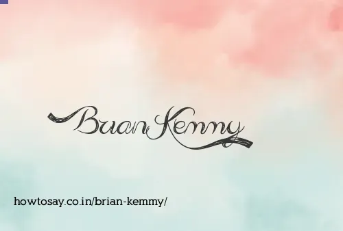 Brian Kemmy