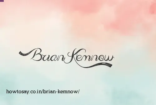 Brian Kemnow