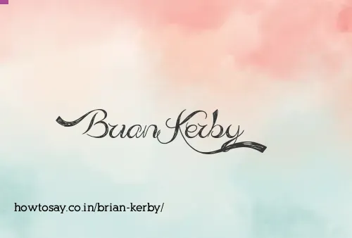 Brian Kerby