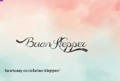 Brian Klepper