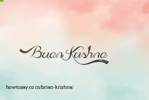 Brian Krishna