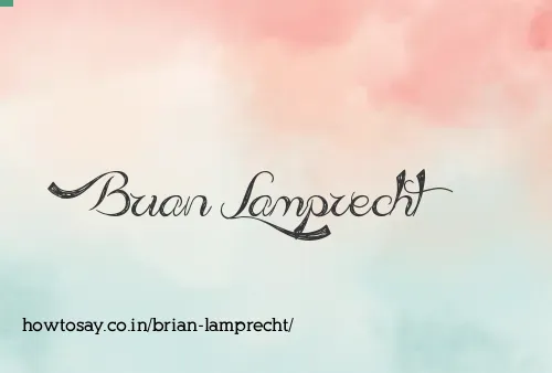 Brian Lamprecht