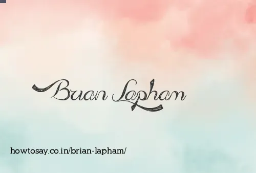 Brian Lapham