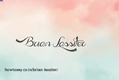 Brian Lassiter