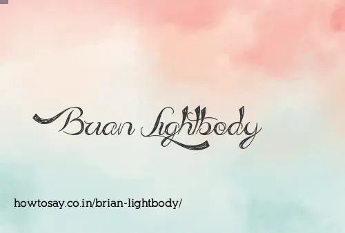 Brian Lightbody