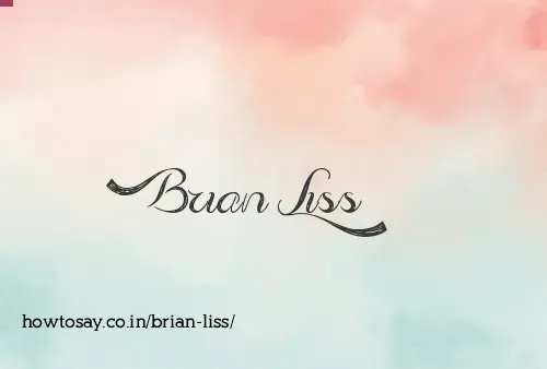 Brian Liss